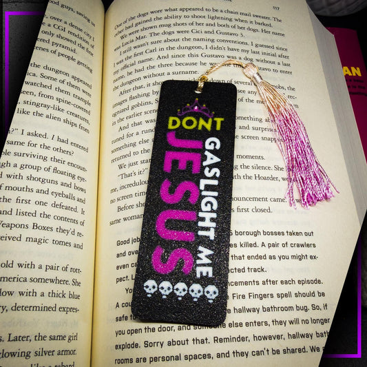 Dungeon Crawler Carl Bookmark Princess Donut Don't Gaslight Me Jesus