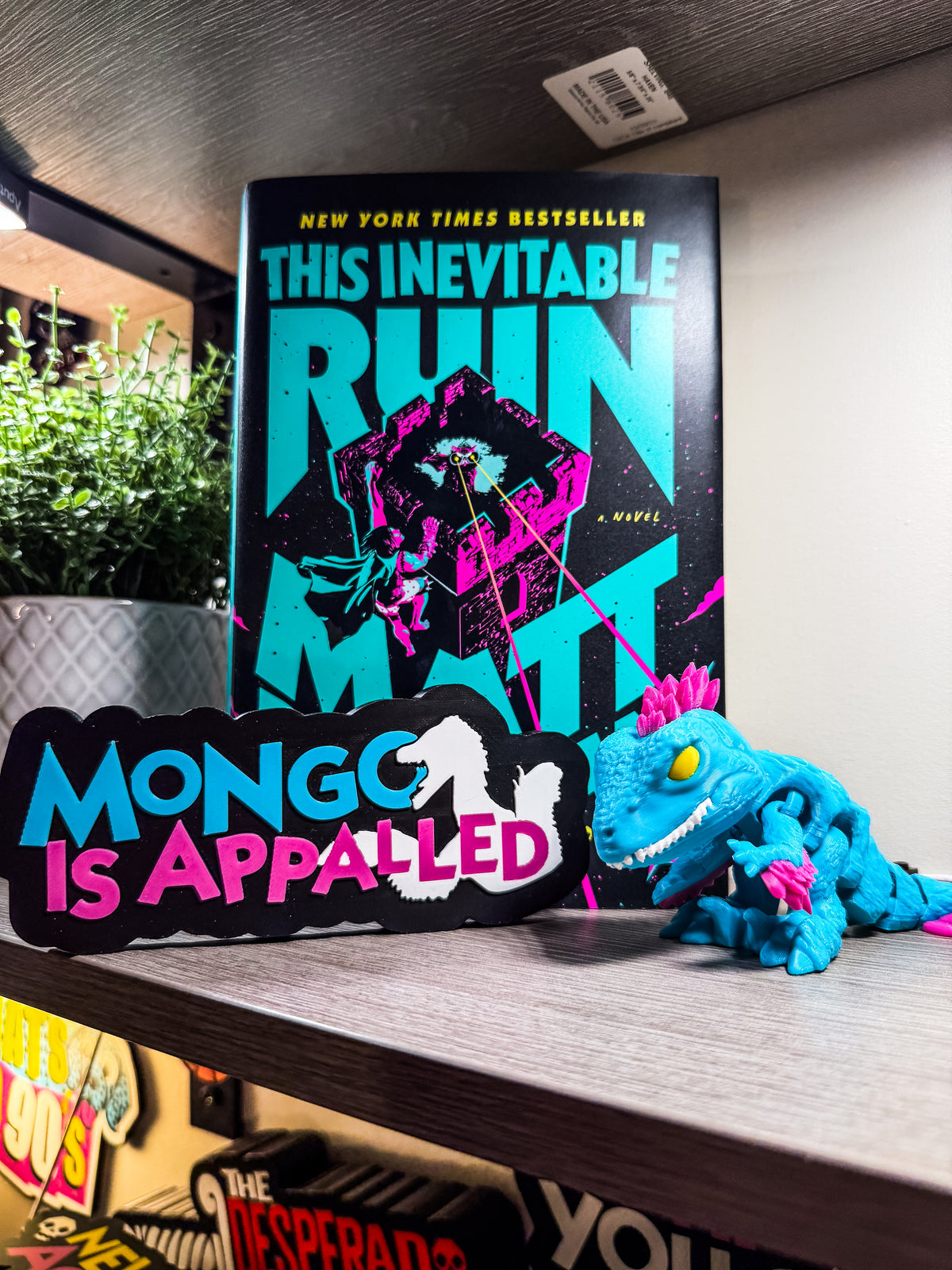 Flexi Mongo & Book Shelf Sign