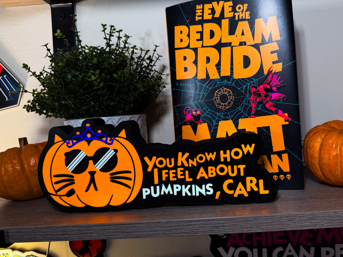 Dungeon Crawler Carl | Pumpkins LED Lightbox
