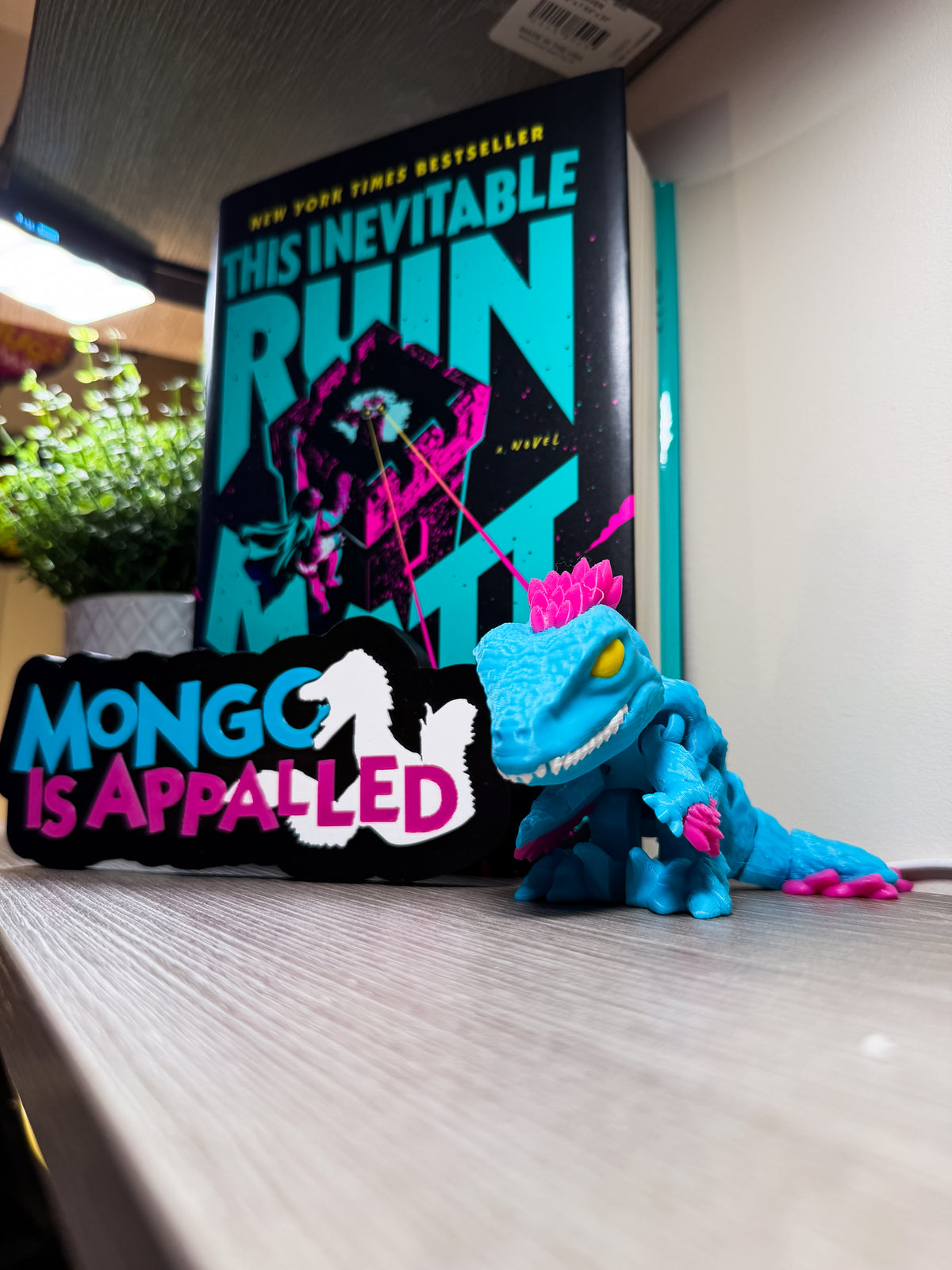 Flexi Mongo & Book Shelf Sign