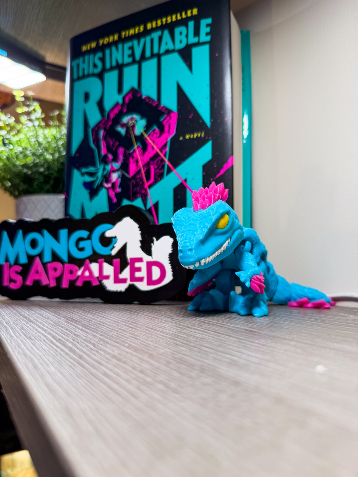 Flexi Mongo & Book Shelf Sign