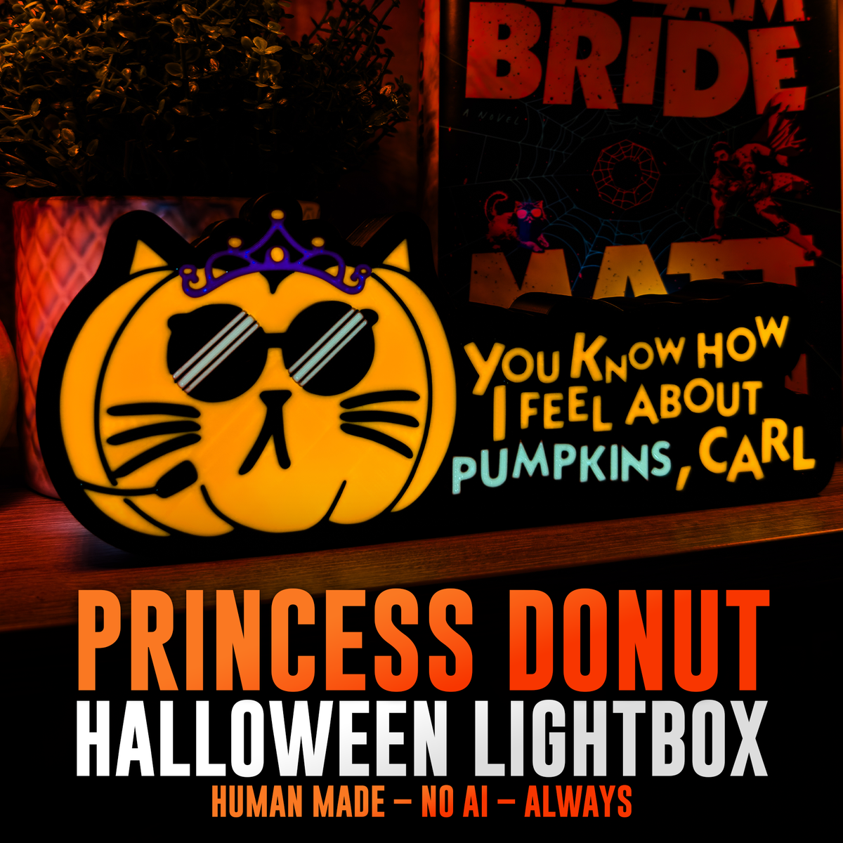Dungeon Crawler Carl | Pumpkins LED Lightbox
