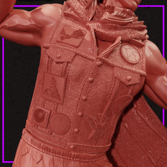 Dungeon Crawler Carl 1:12 Scale Statue - Carl - High Detail Unpainted Resin Model Kit