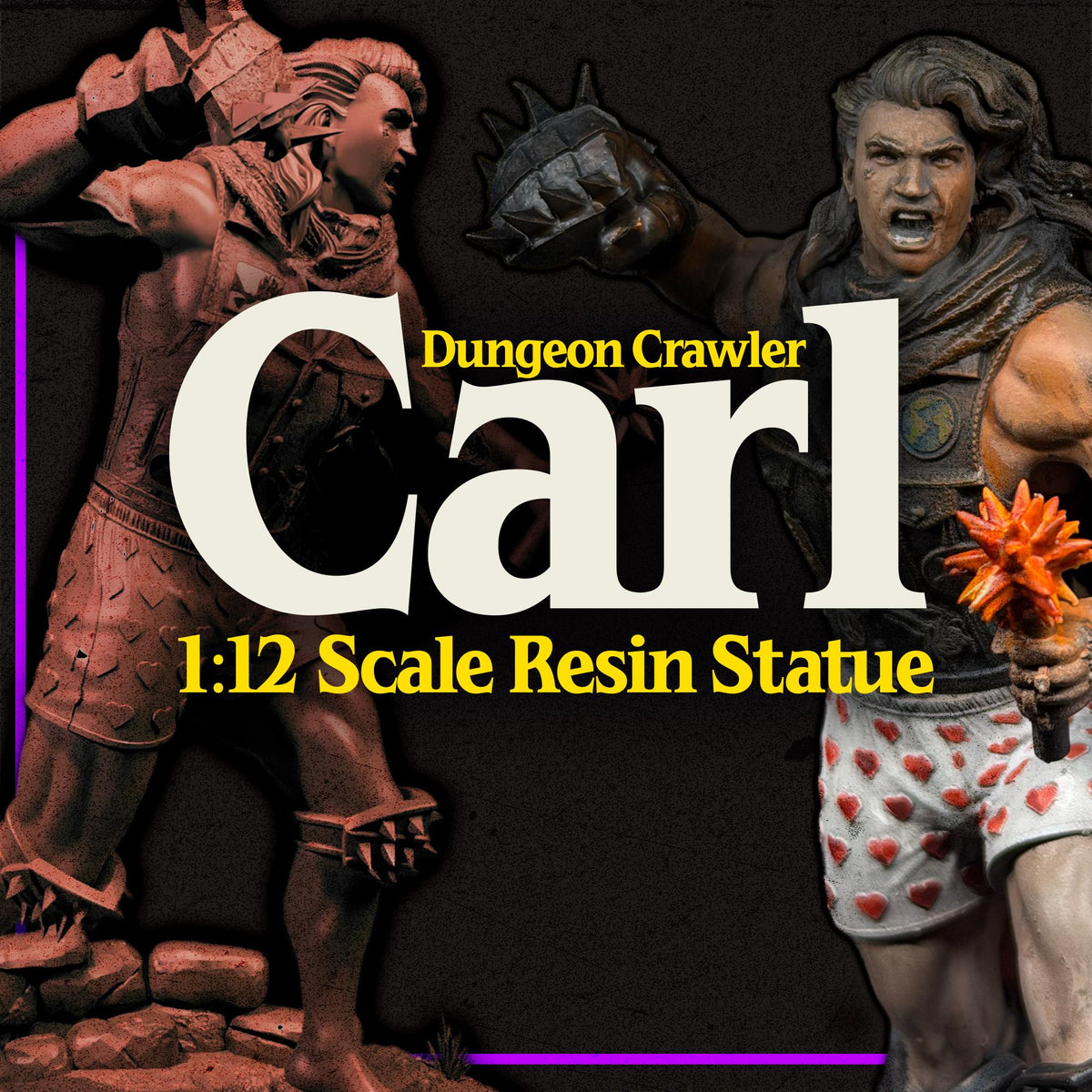 Dungeon Crawler Carl 1:12 Scale Statue - Carl - High Detail Unpainted Resin Model Kit