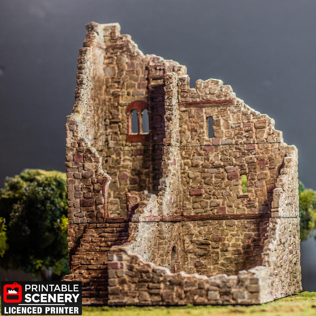 Ruined Norman Stone Fort