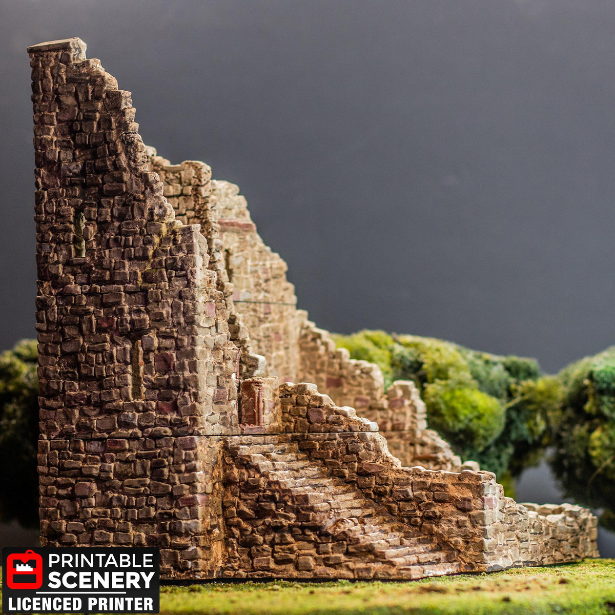 Ruined Norman Stone Fort