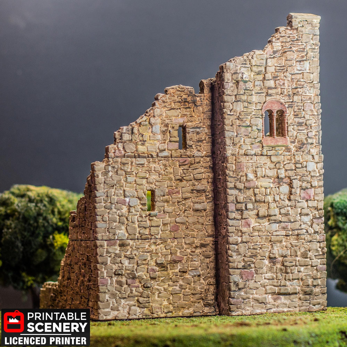Ruined Norman Stone Fort