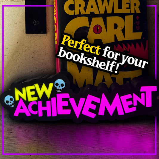 Dungeon Crawler Carl LED Lightbox New Achievement