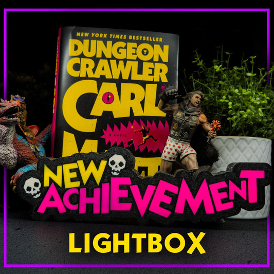 Dungeon Crawler Carl LED Lightbox New Achievement