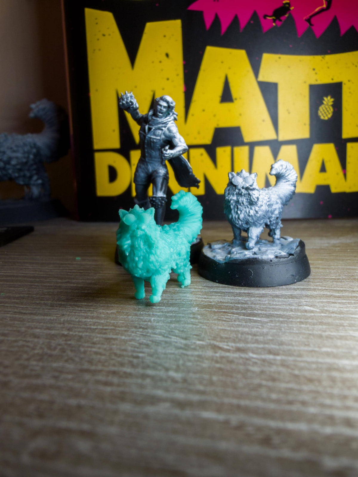 32mm Dungeon Crawler Carl Miniatures Tabletop RPG D&D Resin Minis Princess Donut Unpainted