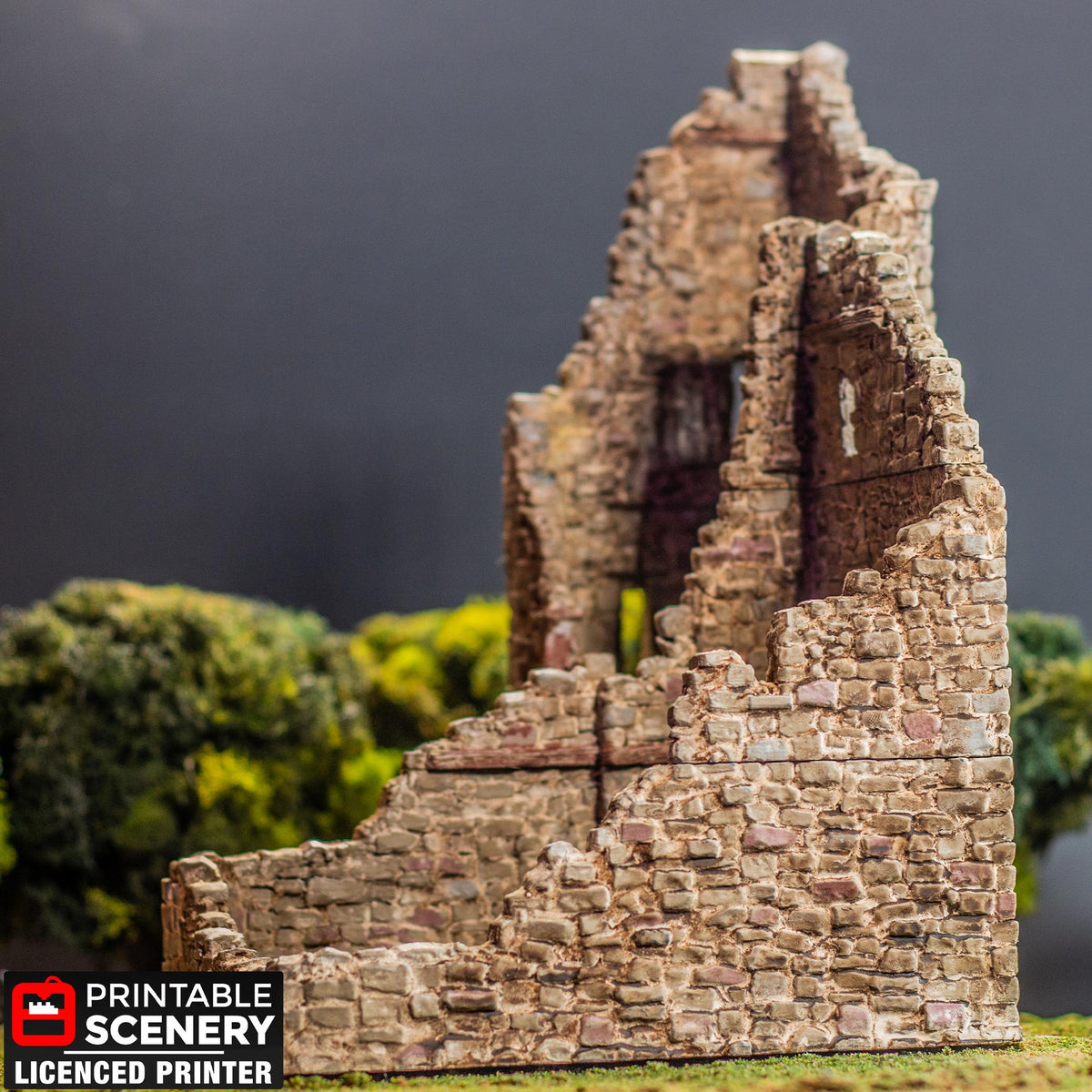 Ruined Norman Stone Fort