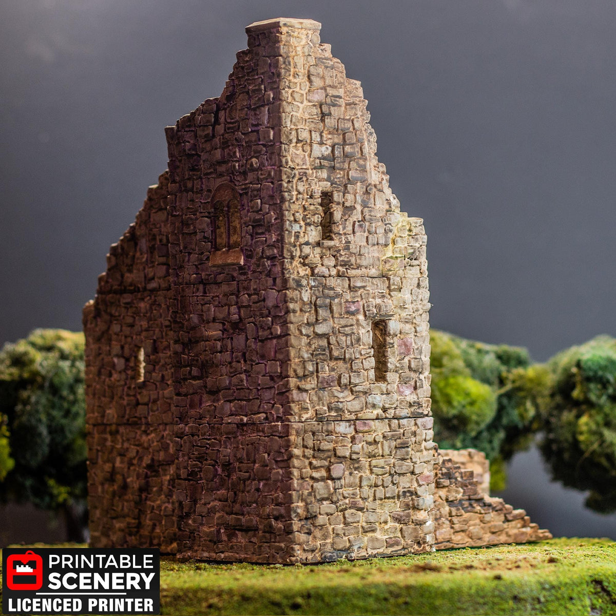 Ruined Norman Stone Fort