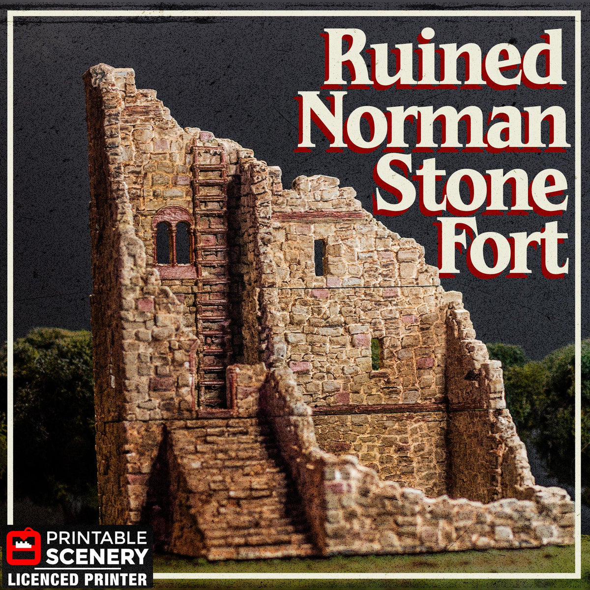 Ruined Norman Stone Fort