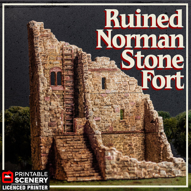 Ruined Norman Stone Fort