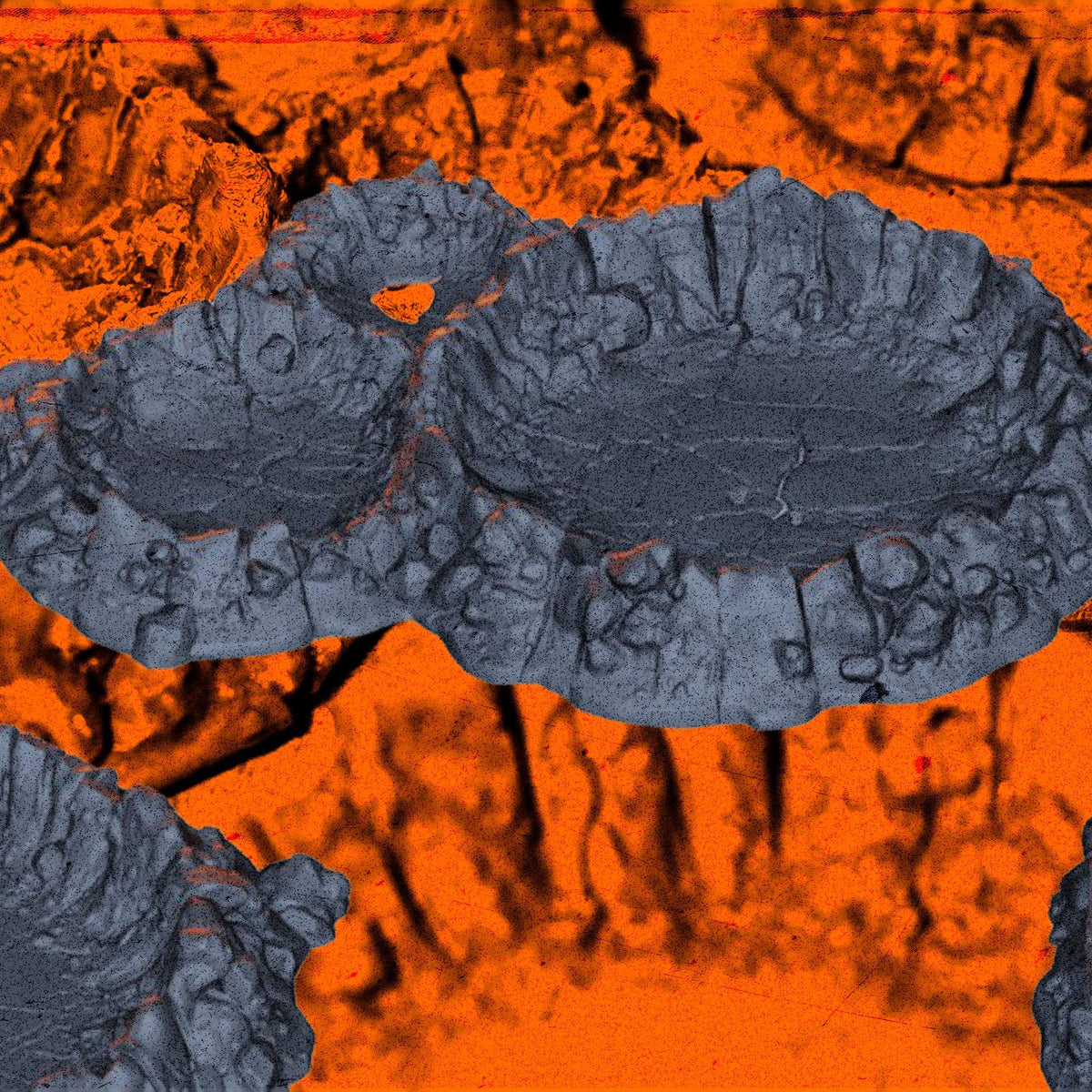 Artillery Craters Scatter Terrain 32mm Grimdark Trench Warfare Armageddon