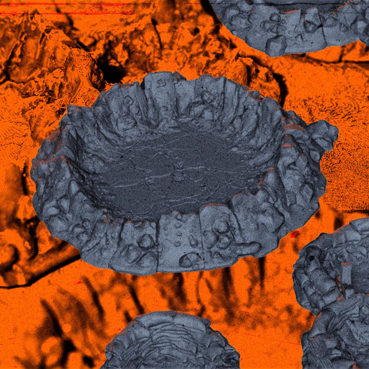 Artillery Craters Scatter Terrain 32mm Grimdark Trench Warfare Armageddon