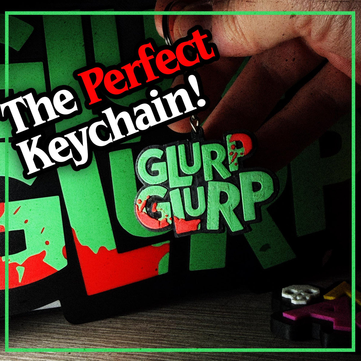 Dungeon Crawler Carl Glurp Glurp Keychain
