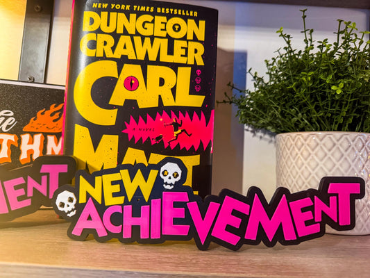 Dungeon Crawler Carl — New Achievement 3D Sign