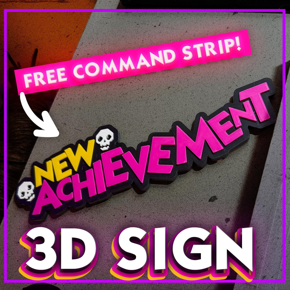 Dungeon Crawler Carl — New Achievement 3D Sign