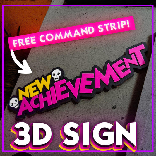 Dungeon Crawler Carl — New Achievement 3D Sign