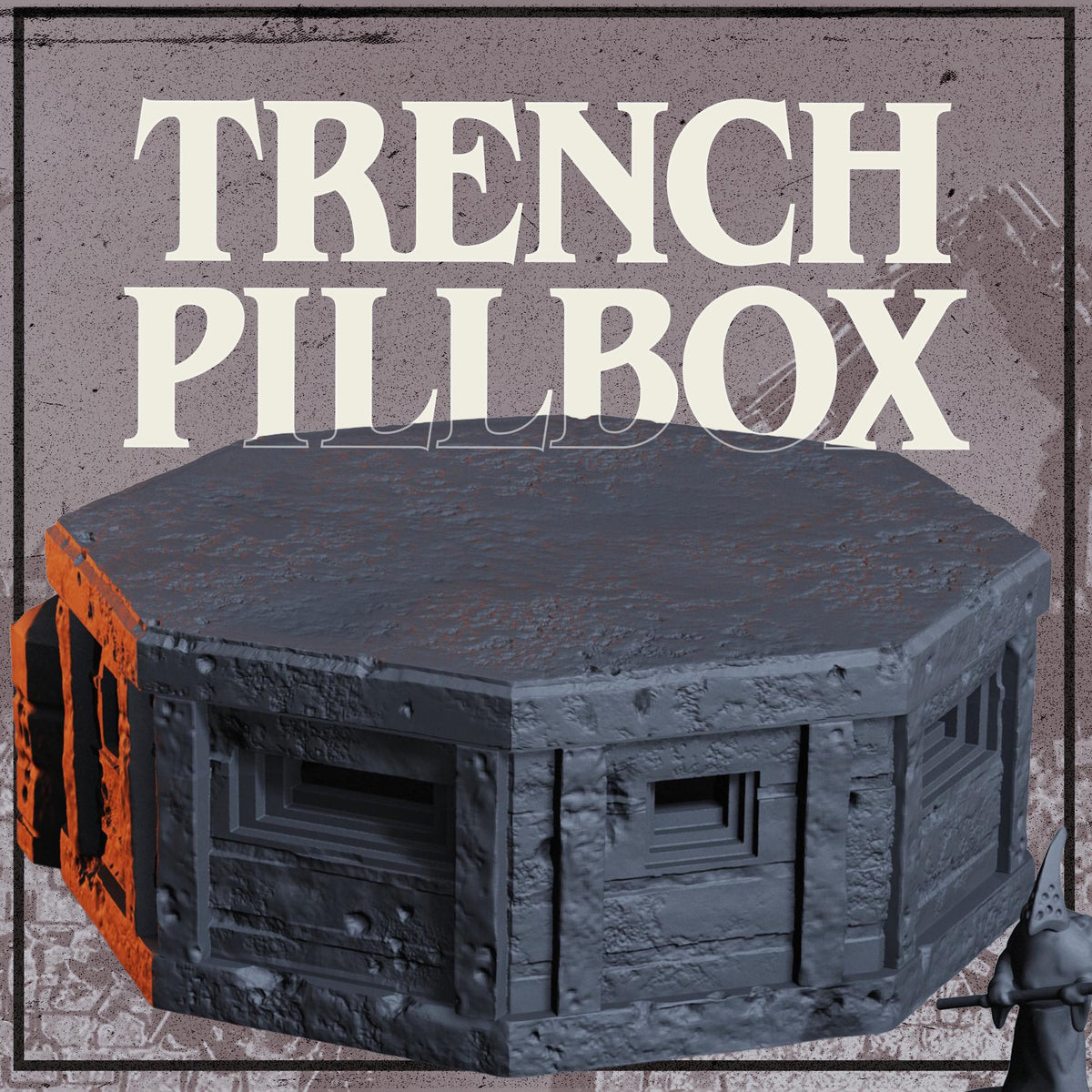Pillbox Terrain 32mm 28mm