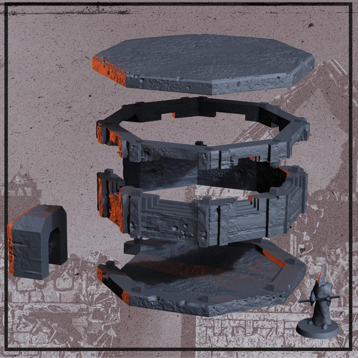 Pillbox Terrain 32mm 28mm