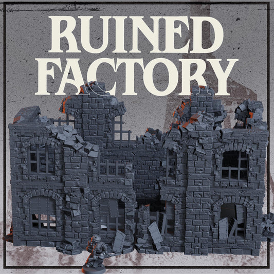 Ruined City Factory Terrain