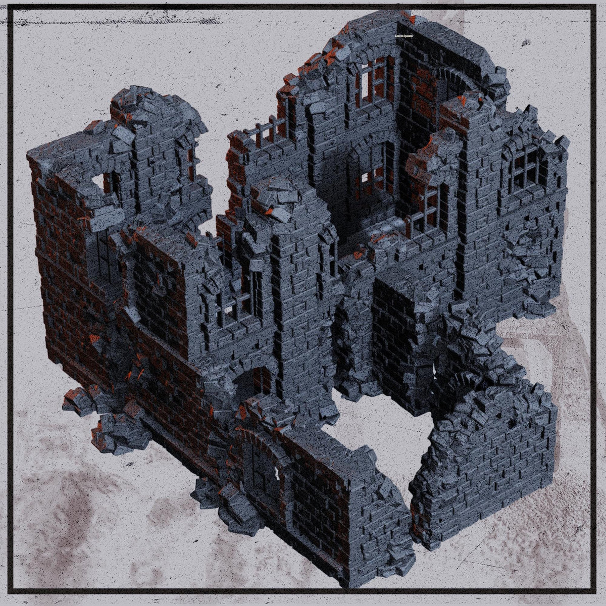 Ruined City Factory Terrain