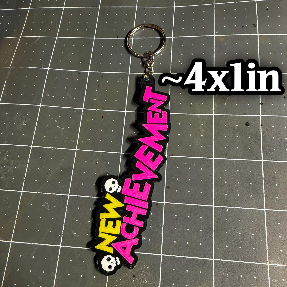 Dungeon Crawler Carl New Achievement Keychain