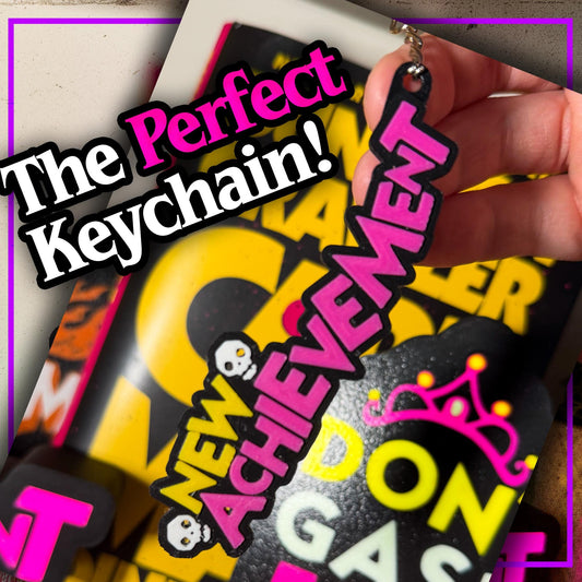 Dungeon Crawler Carl New Achievement Keychain