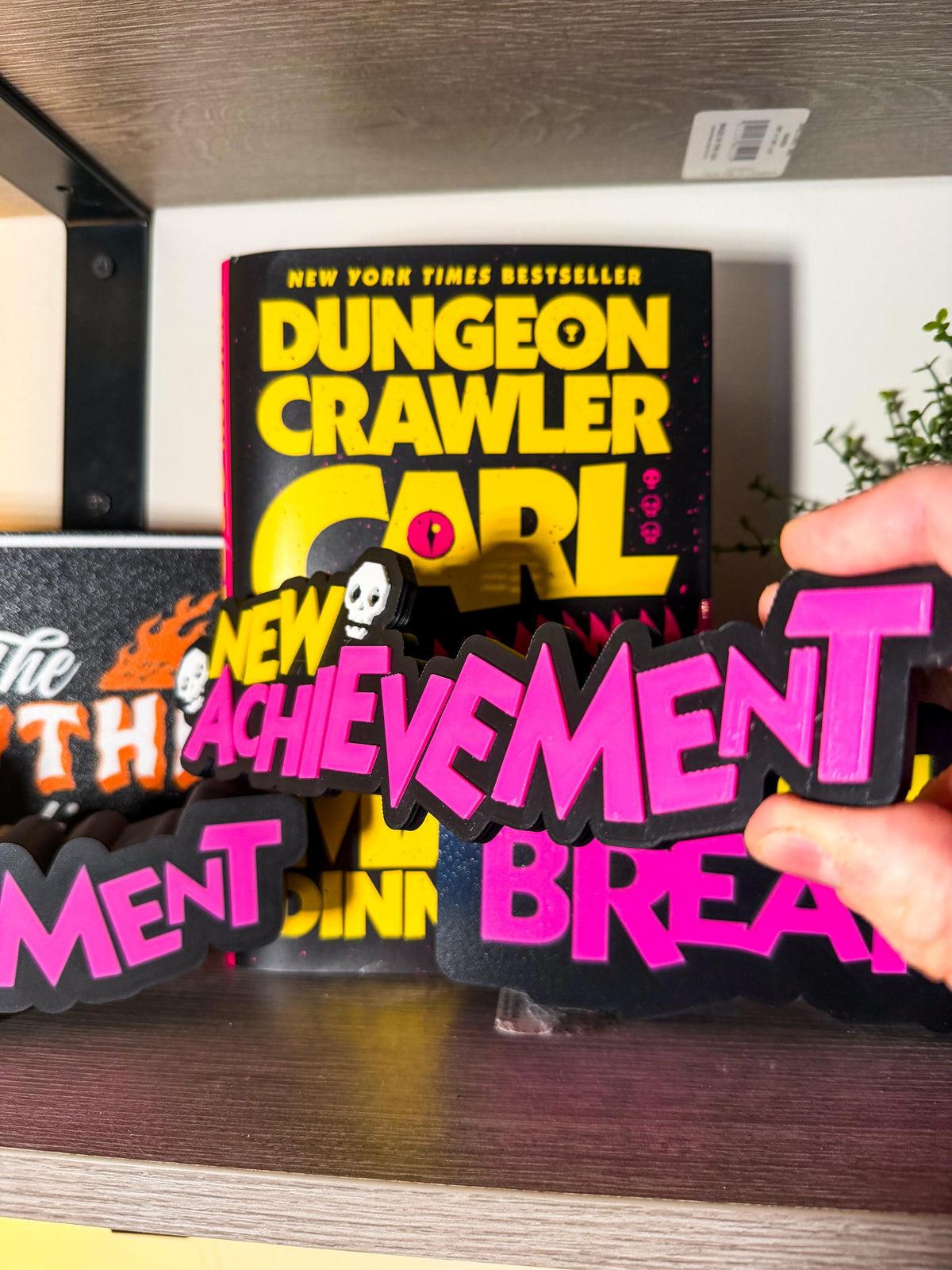 Dungeon Crawler Carl — New Achievement 3D Sign