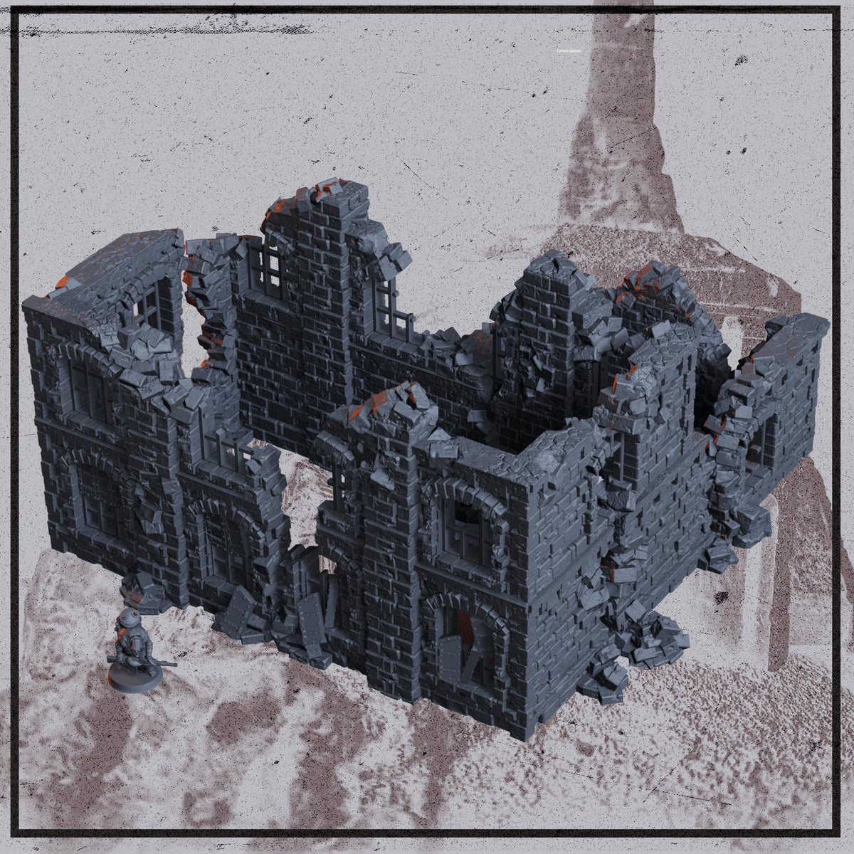 Ruined City Factory Terrain