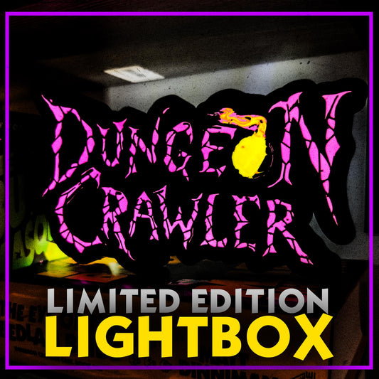 Dungeon Crawler Carl LED Lightbox — Princess Donut & Carl