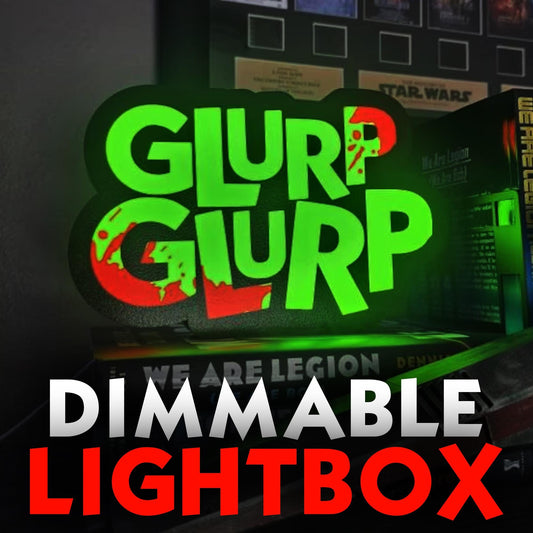 Dungeon Crawler Carl LED Lightbox Glurp Glurp