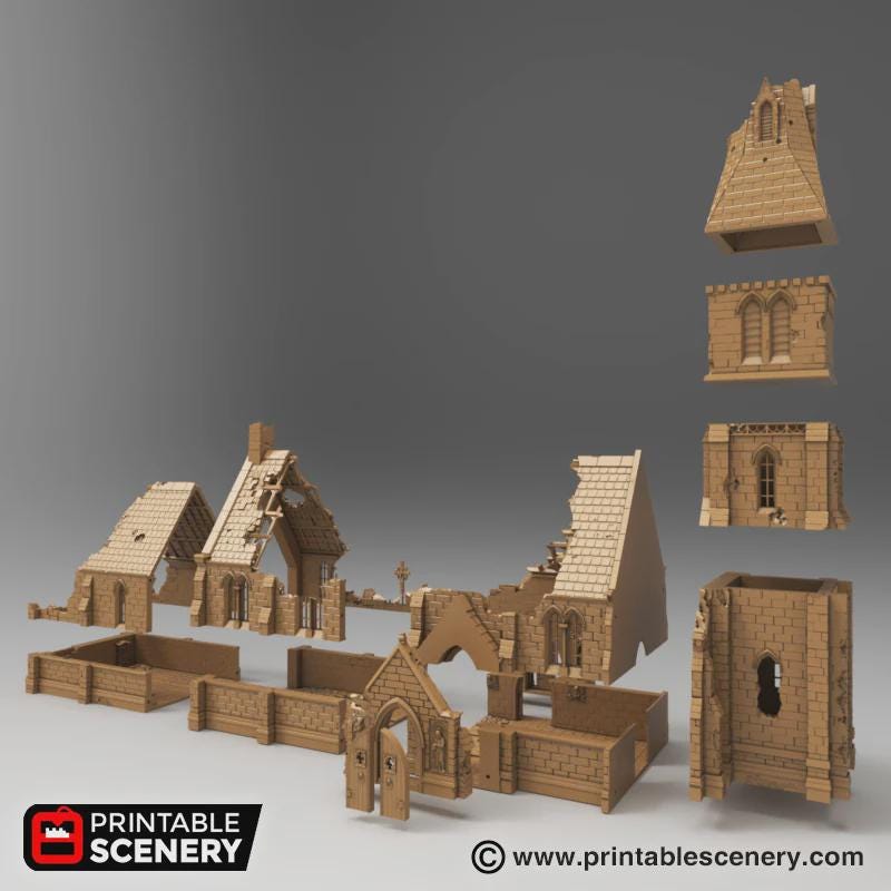 Ruined Medieval Church