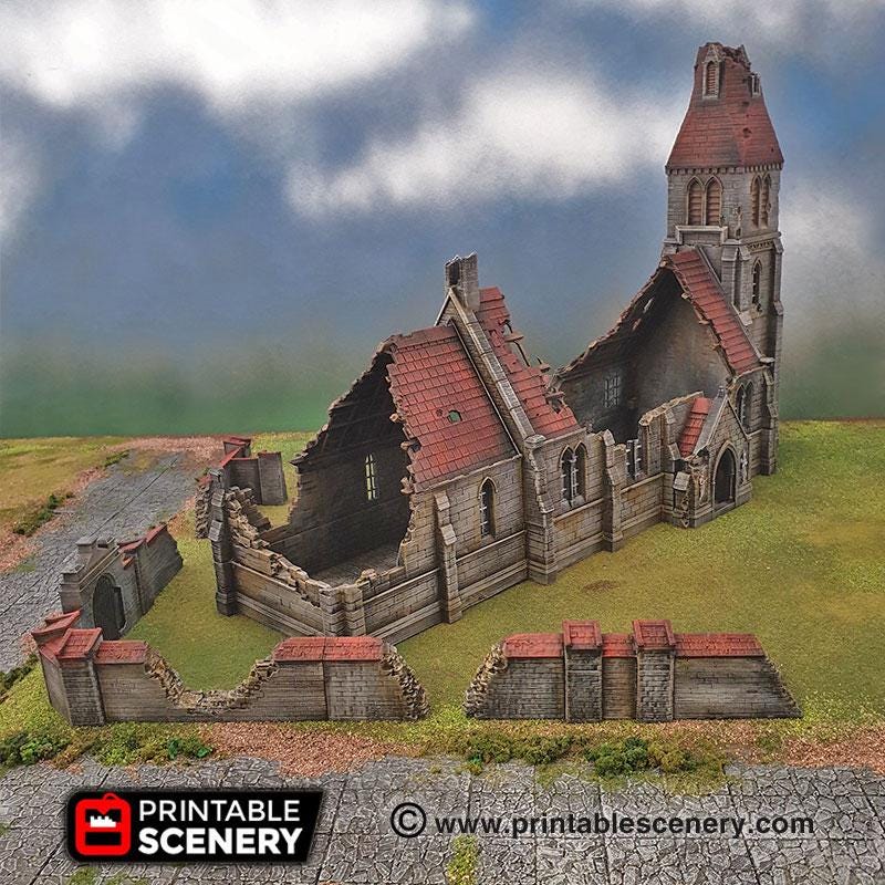 Ruined Medieval Church