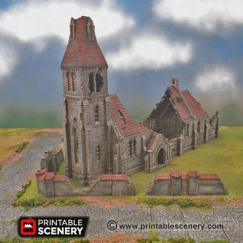 Ruined Medieval Church