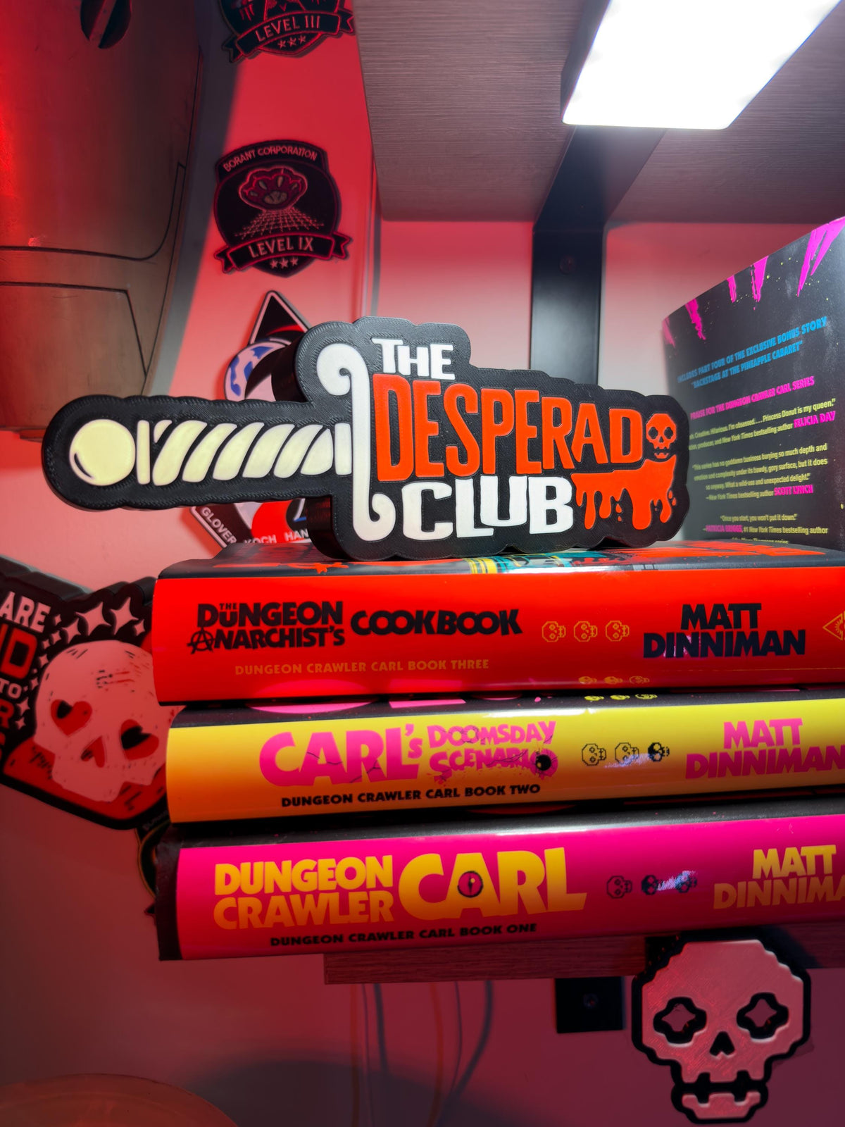 Dungeon Crawler Carl LED Lightbox — Desperado Club
