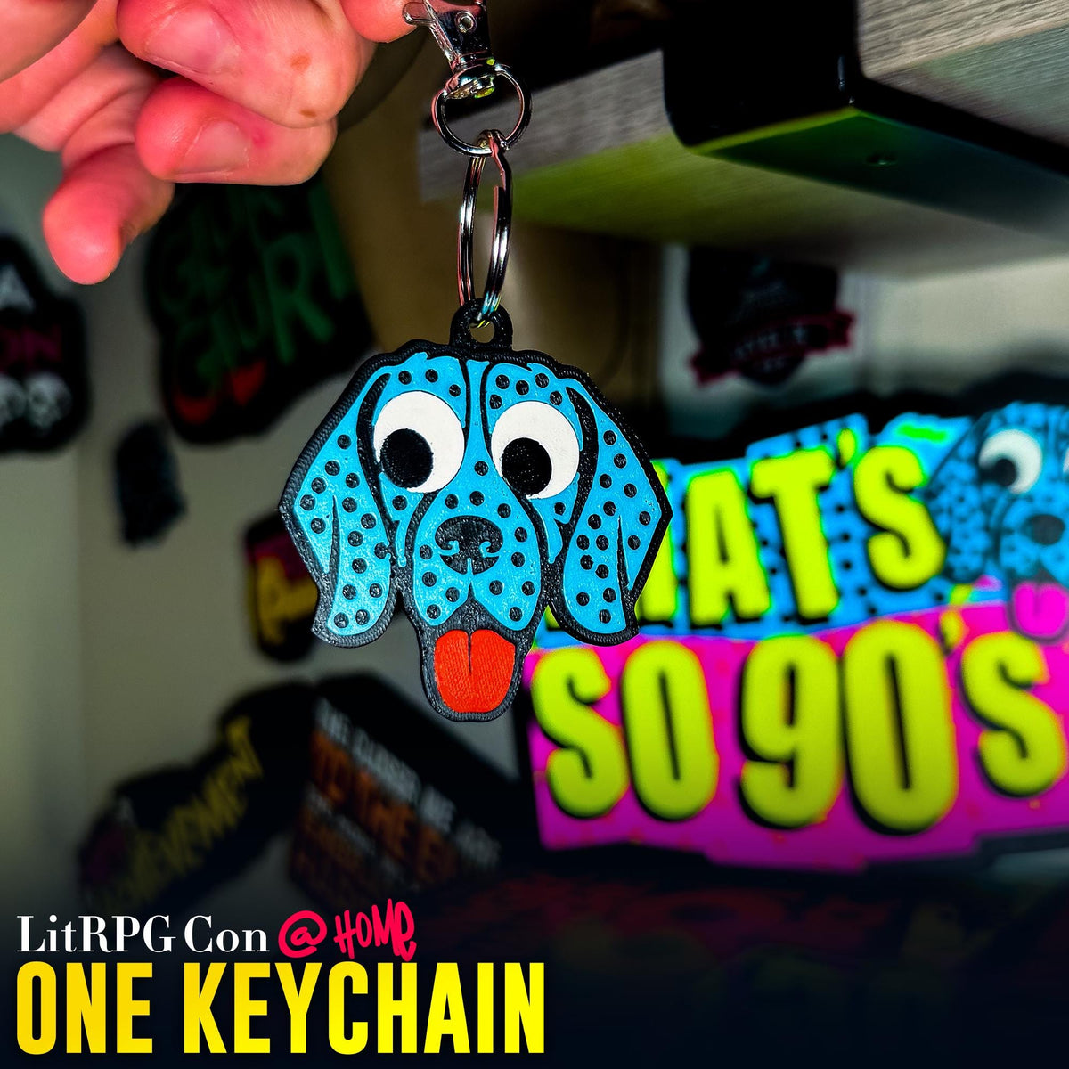 Discount Dan Lootbox — 3D Sign – Bookmark - Keychain - Magnet