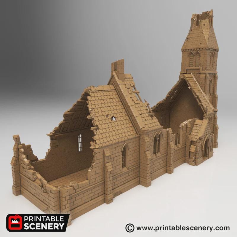 Ruined Medieval Church