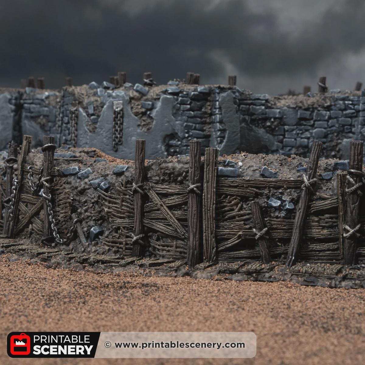 Trench Fort Walls