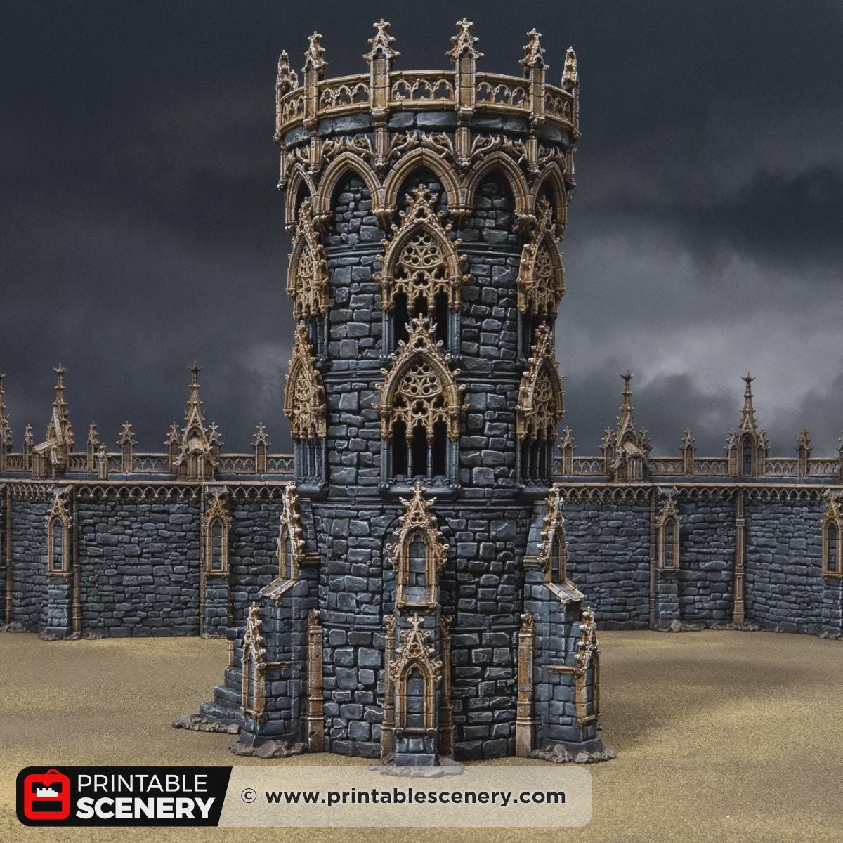 Gothic Round Tower