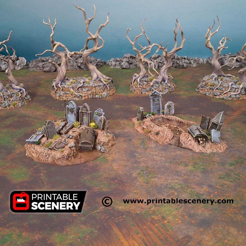 Graveyard Hills 5 Piece Set