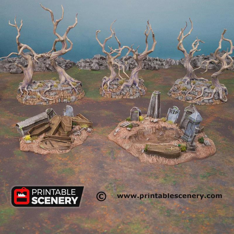 Graveyard Hills 5 Piece Set