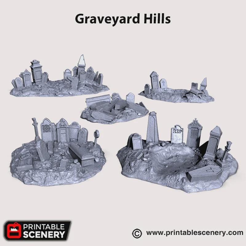 Graveyard Hills 5 Piece Set