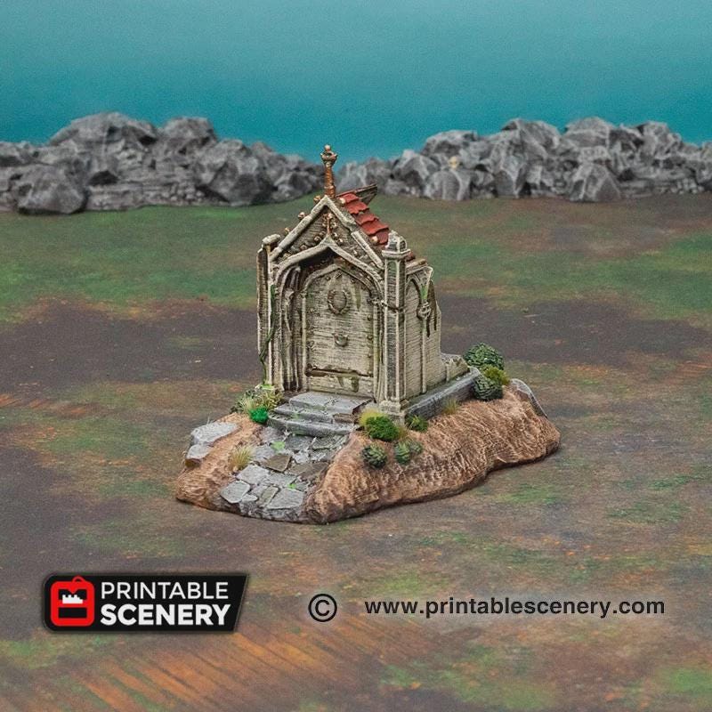 Hallowed Mausoleums 3 Crypt Set
