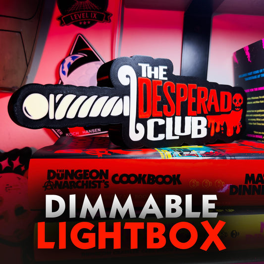 Dungeon Crawler Carl LED Lightbox — Desperado Club