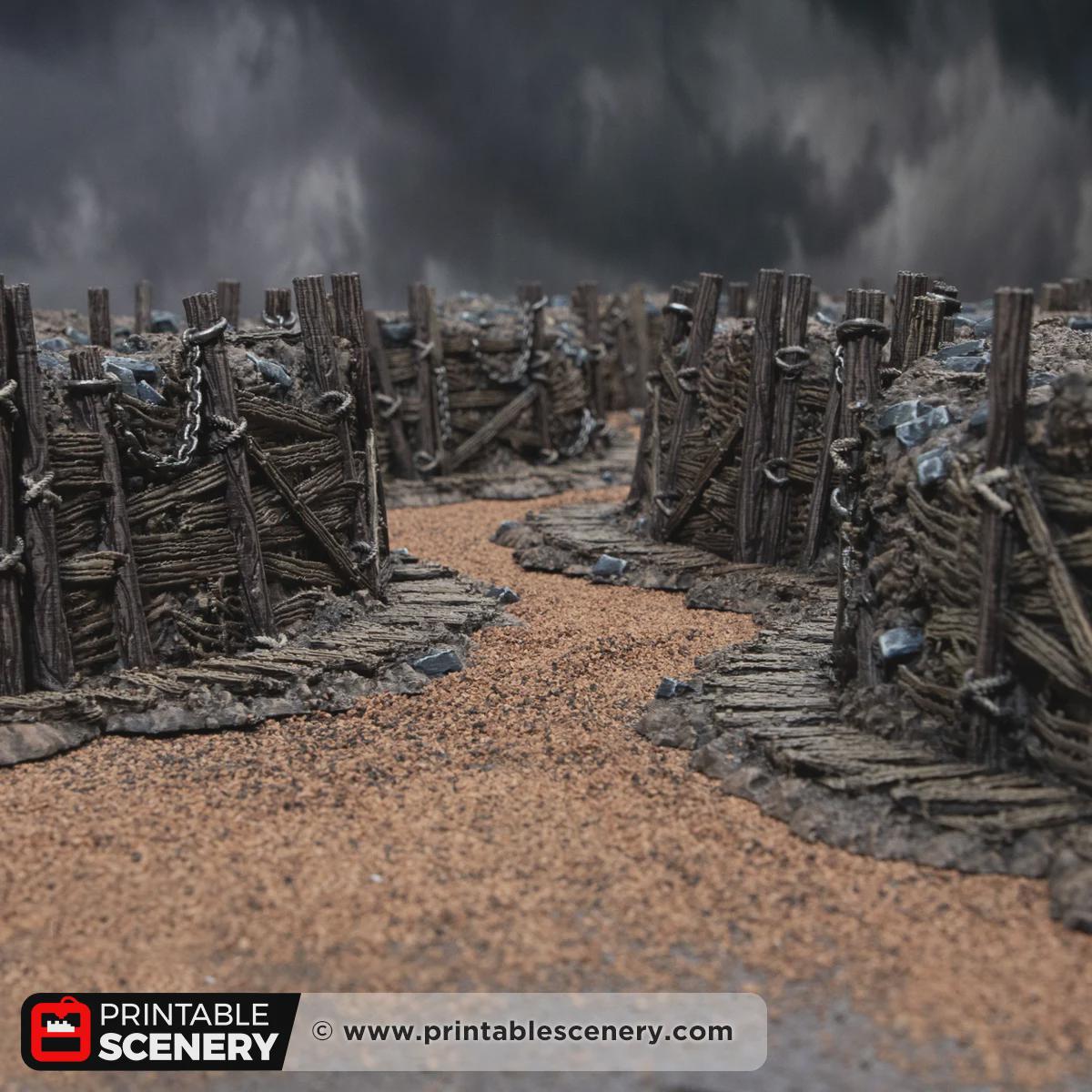 Trench Fort Walls