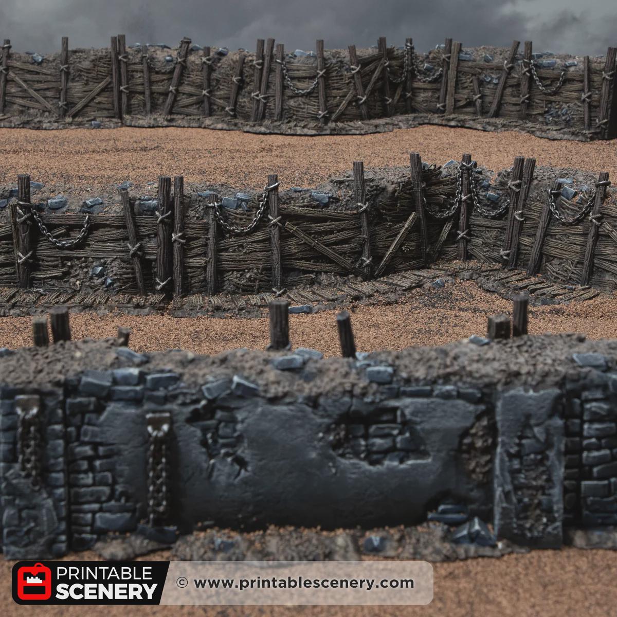 Trench Fort Walls