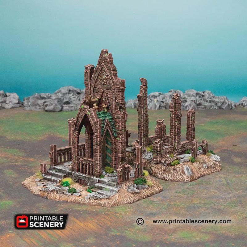 Hallowed Mausoleums 3 Crypt Set